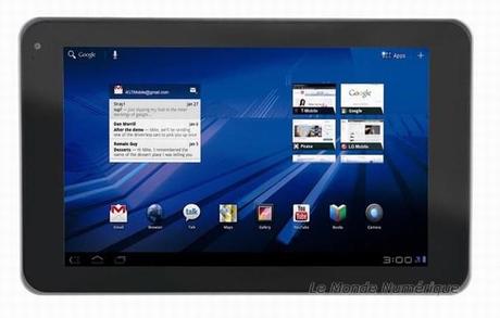 MWC 2011 : LG lance sa tablette tactile, l’Optimus Pad