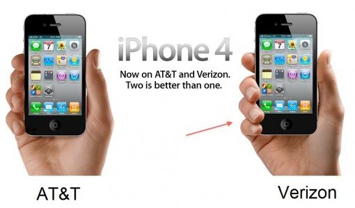 iPhone, AT&T; vs Verizon – Ou est la différence ???