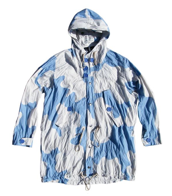 NIGEL CABOURN – S/S 2011 – NAVAL PARKA CAMO BEESWAXED