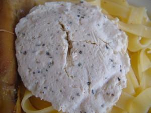 Fromage frais au poivre