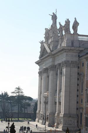 Vue du Balcon : La Basilique saint Jean de Latran