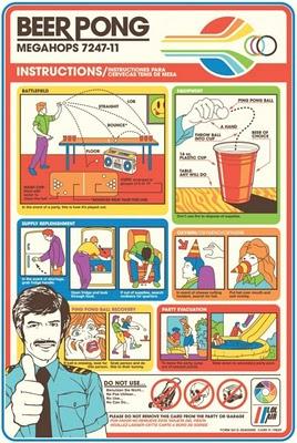 Beer pong is funniest than ping pong!