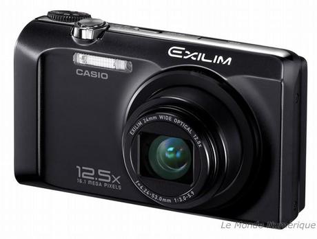 APN Casio Exilim-H30, plus de 1000 photos en une seule charge