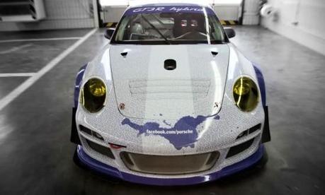 La Porsche Facebook pour 1M de fan