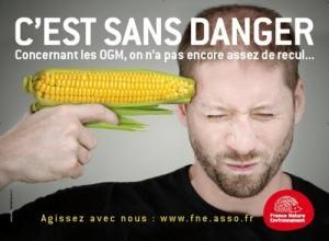 campagne FNE OGM C'est sans danger