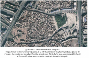 Kachgar : quartiers à l'ouest de la Grande Mosquée