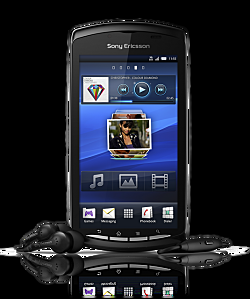 Xperia PLAY Black Front HS screen1