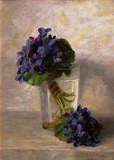 Un bouquet de violettes