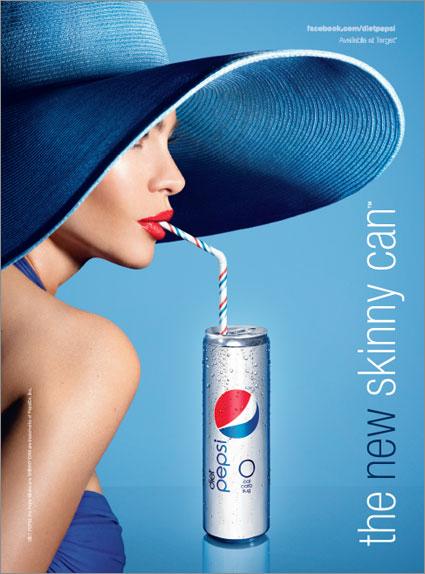 Publicité qui pose problème pour Pepsi Diet