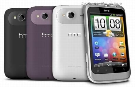 MWC 2011 : Nouveau smartphone HTC Wildfire S