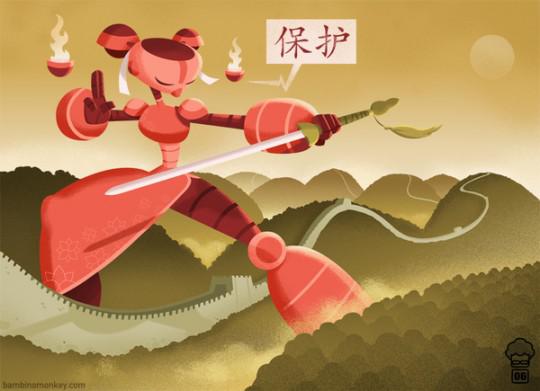 BambinoMonkey 03 540x391 La BambinoMonkey touch !