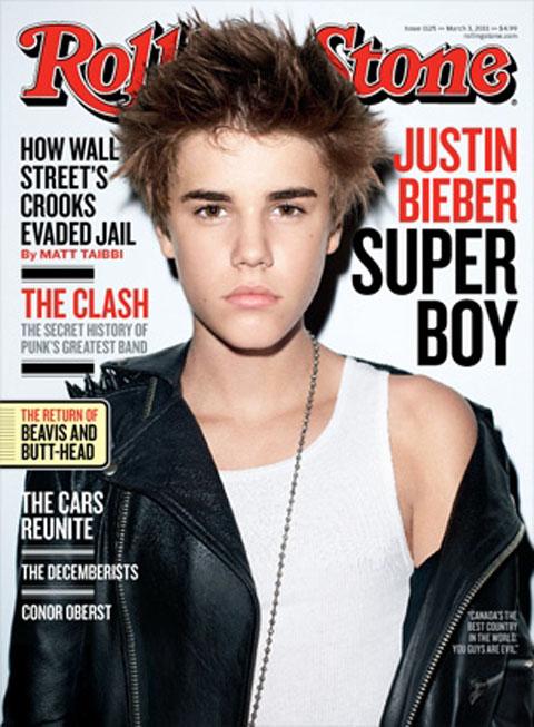 Justin Bieber et sa nouvelle coupe à la Une de ''Rolling Stone'' ... photo et vidéo