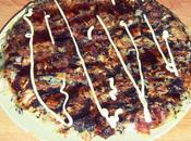 Okonomiyaki avec touche sésame...