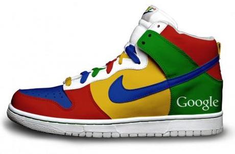Nike Sneakers aux couleurs de Twitter, Google et Firefox