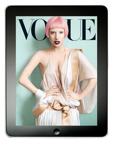 Vogue débarque sur iPad (avec Lady Gaga)