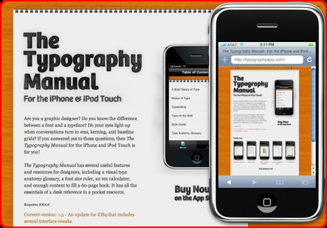 Typography Mac Aficionados© Les 30 meilleurs sites d’applications iPhone et iPad