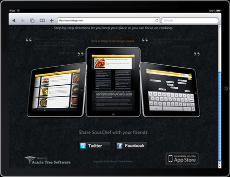 Souchef Mac Aficionados© Les 30 meilleurs sites d’applications iPhone et iPad