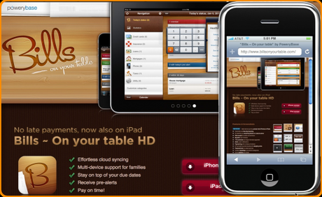 Bills on your table Mac Aficionados© Les 30 meilleurs sites d’applications iPhone et iPad