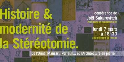 A vos agendas : Les conférences de L'Ecole Nationale Supérieure d'Architecture de Strasbourg - Ensas