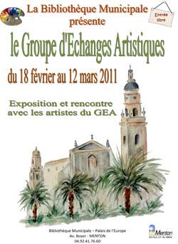 Exposition et rencontres avec les artistes du GEA