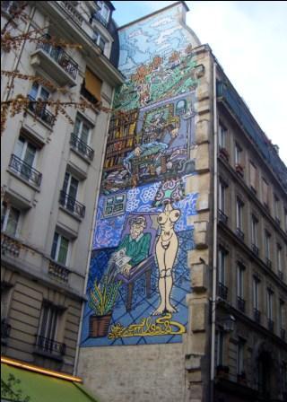 Robert Combas – Rue des Haudriettes (75003)