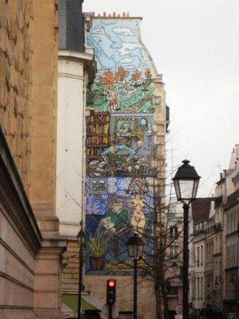 Robert Combas – Rue des Haudriettes (75003)