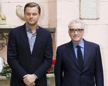 Leonardo DiCaprio and Martin Scorsese Feb. 9