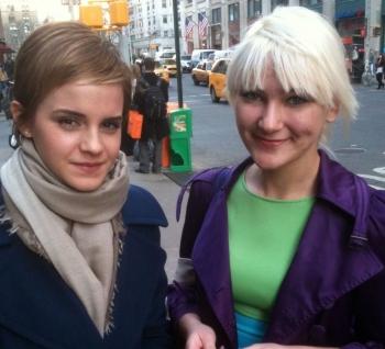 Emma Watson est actuellement à New-York