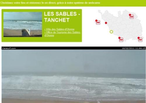 vendée, les sables d'olonne, webcam, conseil général 