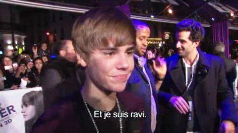 Justin Bieber à Paris ... La vidéo officielle, comme si vous y étiez