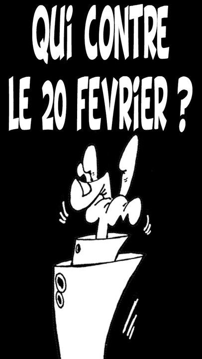 khalid Gueddar, le gourou du 20 fevrier, menace et diffame!