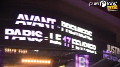 Justin Bieber à Paris pour l'avant-première de Never Say Never ... Purefans News aussi