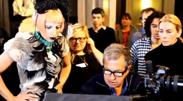 - Vidéo : Lady Gaga qui pose pour la couv' de Vogue US