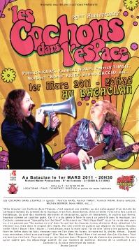 LES COCHONS DANS L'ESPACE - Concert Bataclan Paris