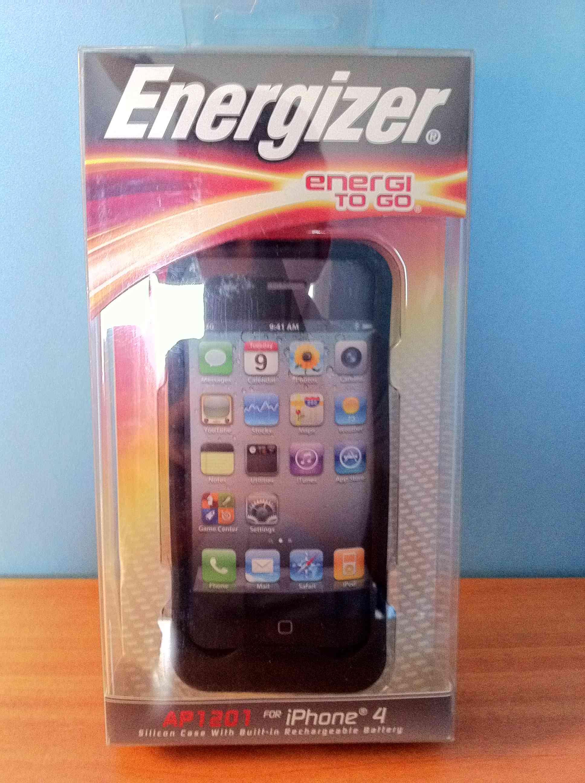 [TEST] Coque Batterie Energizer : pour que votre iPhone 4 ne sois jamais à cours de jus ;)
