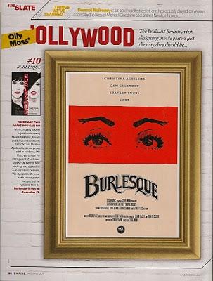 L'affiche de Burlesque revisitée par Holly Moss