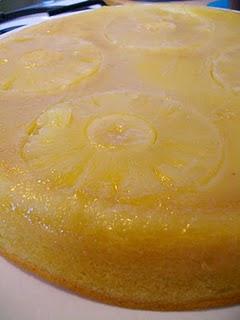 Jeu interblog : le gâteau à l'ananas d'Annebetty