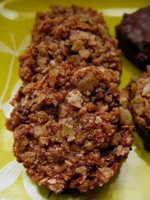 palets de flocons de sarrasin et de chocolat palets de flocons de sarrasin et de chocolat