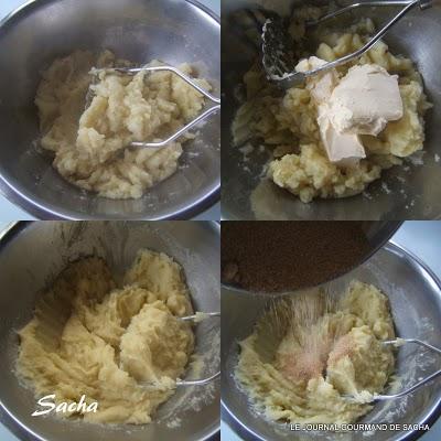 Gâteau aux pommes de terre ..