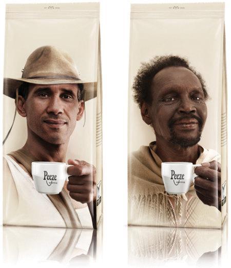 Un packaging de café très “humain”