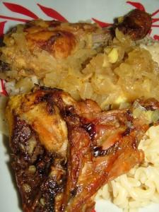 Poulet au citron confit