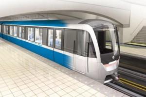 Un nouveau métro bleu et argent pour Montréal