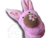 Marionnette rose rosie