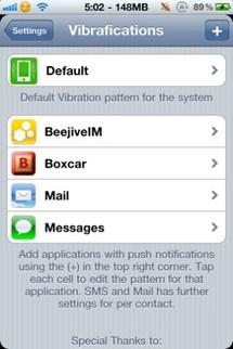 Vibrafications: Faites vibrer différemment votre iPhone...