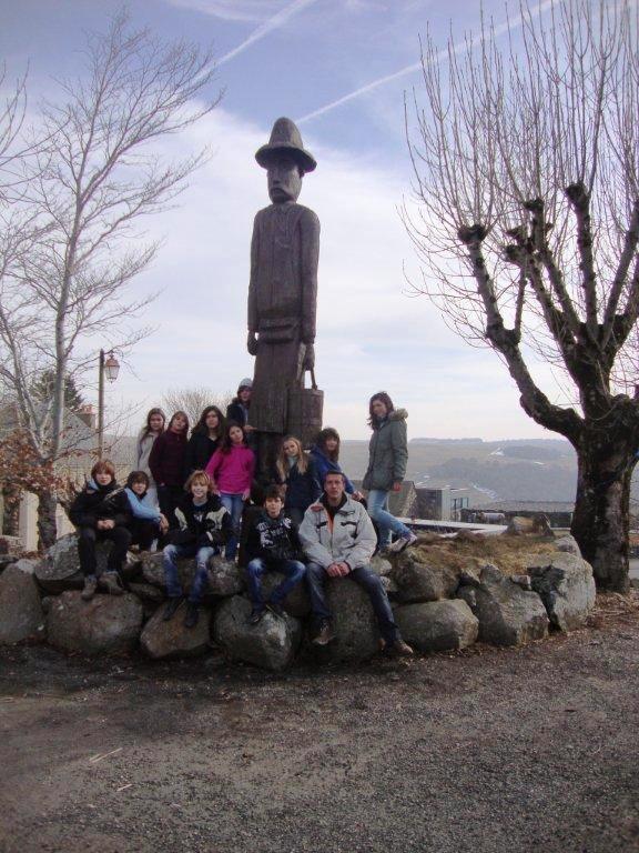 Toujours la glisse avec le club de kayak Asvolt en sortie sur l'Aubrac