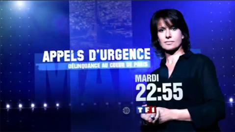 Appels d'Urgence ''Délinquance au coeur de Paris'' sur TF1 ce soir ... bande annonce