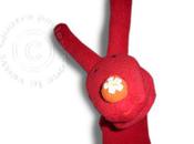 Marionnette rouge roukia