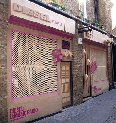 DIESEL POP UP WINDOW BY STUDIO XAG
