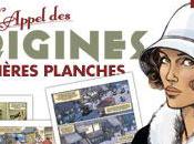 premières planches L’Appel origines