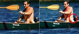 « Sarko boy » en slip : le style Sarkozy, Photoshop en moins